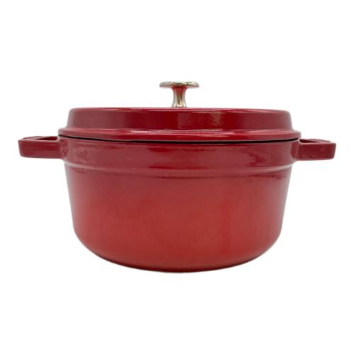 Staub (ストウブ) ピコ・ココット・ラウンド 22cm レッド