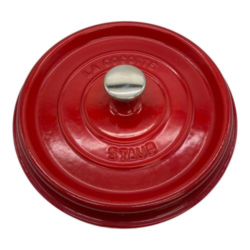 Staub (ストウブ) ピコ・ココット・ラウンド 22cm レッド