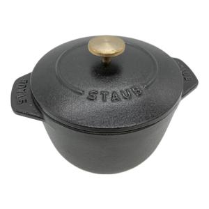 Staub (ストウブ) ラココット de GOHAN 12cm ブラック