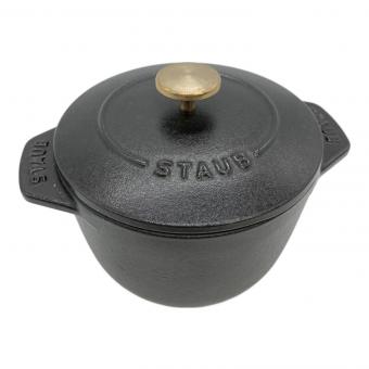 Staub (ストウブ) ラココット de GOHAN 12cm ブラック