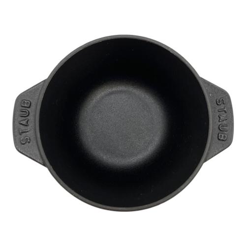 Staub (ストウブ) ラココット de GOHAN 12cm ブラック｜トレファクONLINE