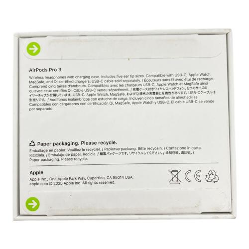 Apple (アップル) AirPods Pro(第3世代) MFHP4J/A