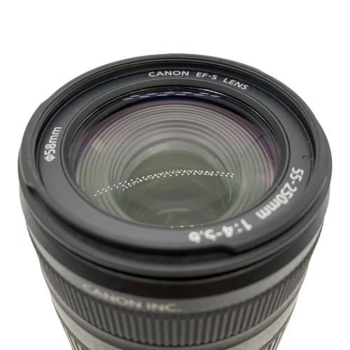 CANON (キャノン) EF-S55-250mm F4-5.6 IS ズームレンズ