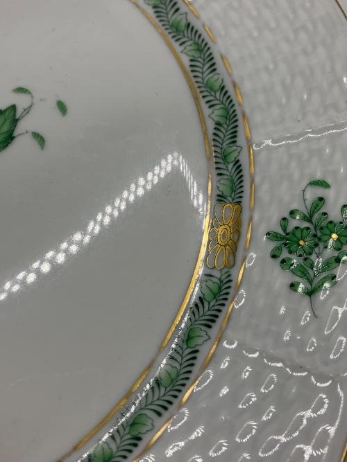 Herend (ヘレンド) プレート 26cm アポニーグリーン