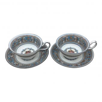 Wedgwood (ウェッジウッド) カップ&ソーサー フロレンティーン・ターコイズ