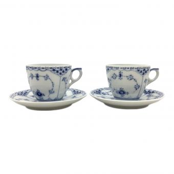 ROYAL COPENHAGEN (ロイヤル・コペンハーゲン) ブルーフルーテッド・プレイン カップ&ソーサー