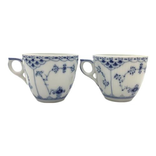 ROYAL COPENHAGEN (ロイヤル・コペンハーゲン) ブルーフルーテッド・プレイン カップ&ソーサー