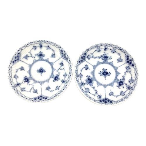 ROYAL COPENHAGEN (ロイヤル・コペンハーゲン) ブルーフルーテッド・プレイン カップ&ソーサー
