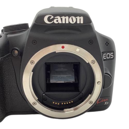 CANON (キヤノン) EOS Kiss X3 デジタル一眼レフカメラ DS126231 ダブルレンズキット