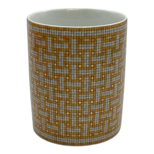 HERMES (エルメス) マグカップ モザイク24 ゴールド