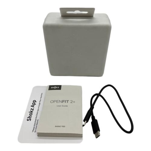 SHOKZ (ショックス) OpenFit 2+ ワイヤレスイヤホン T921