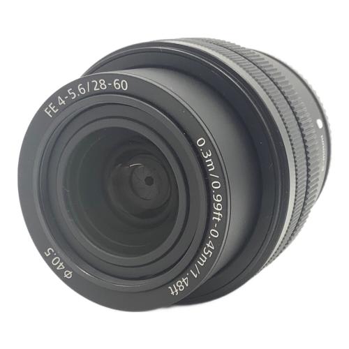 SONY (ソニー) FE 28-60mm F4-5.6 SEL2860 ズームレンズ