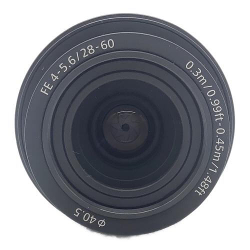 SONY (ソニー) FE 28-60mm F4-5.6 SEL2860 ズームレンズ