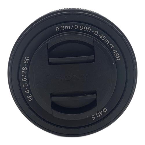SONY (ソニー) FE 28-60mm F4-5.6 SEL2860 ズームレンズ