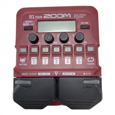 ZOOM (ズーム) マルチエフェクター B1 FOUR｜トレファクONLINE