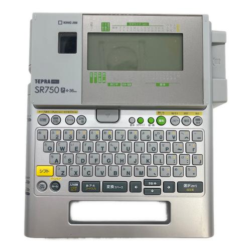 KINGJIM (キングジム) テプラPRO SR750 ラベルライター