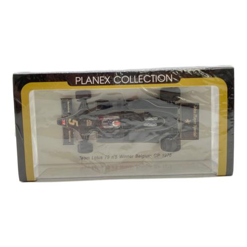 PLANEX (プラネックス) 1/43 Lotus79 1978 Belgium GP MA ミニカー　LO-SPK-79BEL