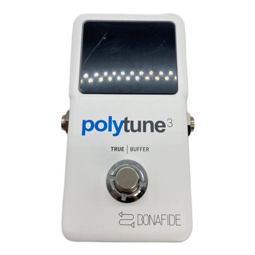 t.c.electronic (ティーシーエレクトロニック) polytune3 ポリフォニックチューナー