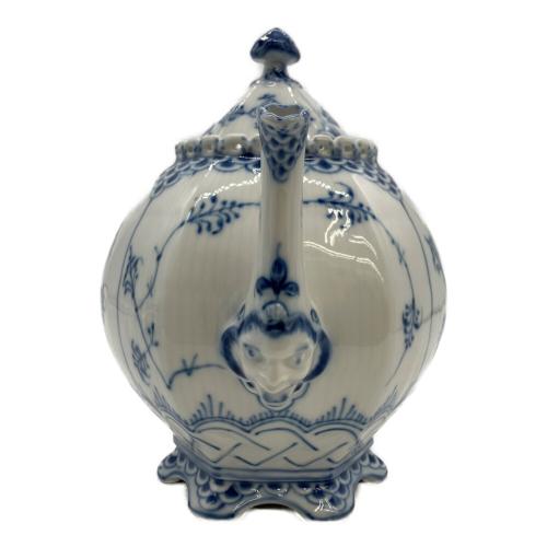 ROYAL COPENHAGEN (ロイヤル・コペンハーゲン) ティーポット ブルーフルーテッド・フルレース