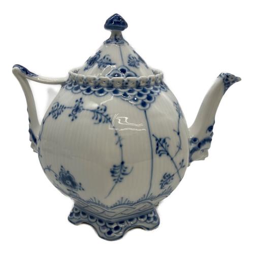 ROYAL COPENHAGEN (ロイヤル・コペンハーゲン) ティーポット ブルーフルーテッド・フルレース