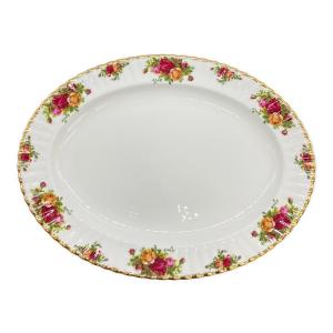 ROYAL ALBERT (ロイヤルアルバート) オールドカントリーローズ オーバルプレート