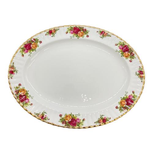 ROYAL ALBERT (ロイヤルアルバート) オールドカントリーローズ オーバルプレート
