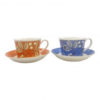 Wedgwood (ウェッジウッド) フランシス&フランシスブルー カップ&ソーサー 2Pセット