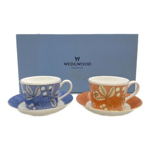 Wedgwood (ウェッジウッド) フランシス&フランシスブルー カップ&ソーサー 2Pセット