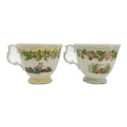 ROYAL DOULTON (ロイヤルドルトン) ブランべリーヘッジ フォーシーズンズ カップ&ソーサー 4Pセット