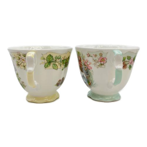 ROYAL DOULTON (ロイヤルドルトン) ブランべリーヘッジ フォーシーズンズ カップ&ソーサー 4Pセット
