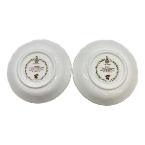 ROYAL DOULTON (ロイヤルドルトン) ブランべリーヘッジ フォーシーズンズ カップ&ソーサー 4Pセット