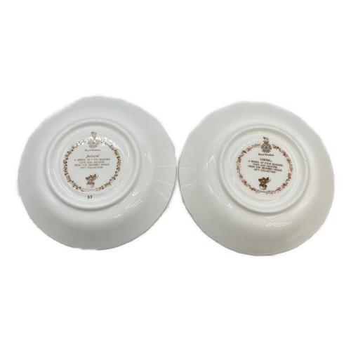 ROYAL DOULTON (ロイヤルドルトン) ブランべリーヘッジ フォーシーズンズ カップ&ソーサー 4Pセット