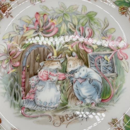 ROYAL DOULTON (ロイヤルドルトン) ブランベリーヘッジ フォーシーズンズ プレート 4Pセット