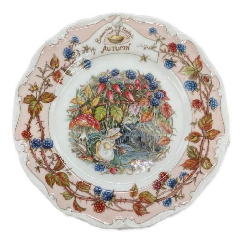 ROYAL DOULTON (ロイヤルドルトン) ブランベリーヘッジ フォーシーズンズ プレート 4Pセット