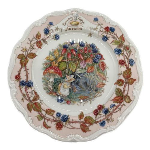 ROYAL DOULTON (ロイヤルドルトン) ブランベリーヘッジ フォーシーズンズ プレート 3Pセット