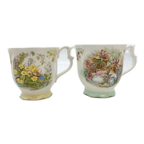 ROYAL DOULTON (ロイヤルドルトン) ブランべリーヘッジ フォーシーズンズ マグカップ 4Pセット