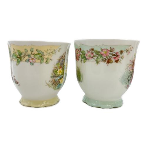 ROYAL DOULTON (ロイヤルドルトン) ブランべリーヘッジ フォーシーズンズ マグカップ 4Pセット