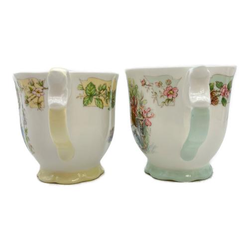 ROYAL DOULTON (ロイヤルドルトン) ブランべリーヘッジ フォーシーズンズ マグカップ 4Pセット