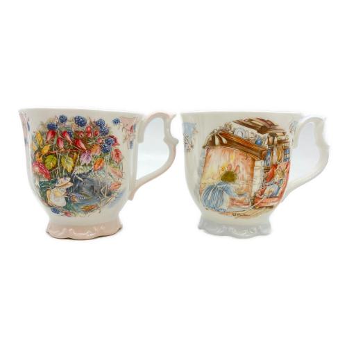 ROYAL DOULTON (ロイヤルドルトン) ブランべリーヘッジ フォーシーズンズ マグカップ 4Pセット