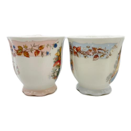 ROYAL DOULTON (ロイヤルドルトン) ブランべリーヘッジ フォーシーズンズ マグカップ 4Pセット