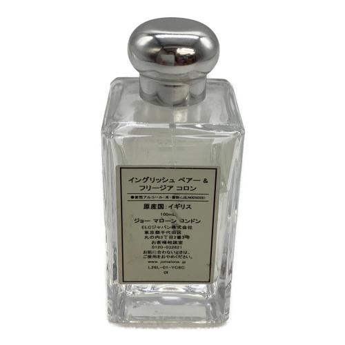 JO MALONE (ジョーマローン) オーデコロン 100ml 残量50%-80% イングリッシュペアー＆フリージア