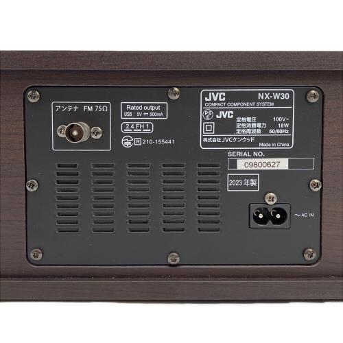 JVC (ジェイブイシー) NX-W30 CDコンポ｜トレファクONLINE