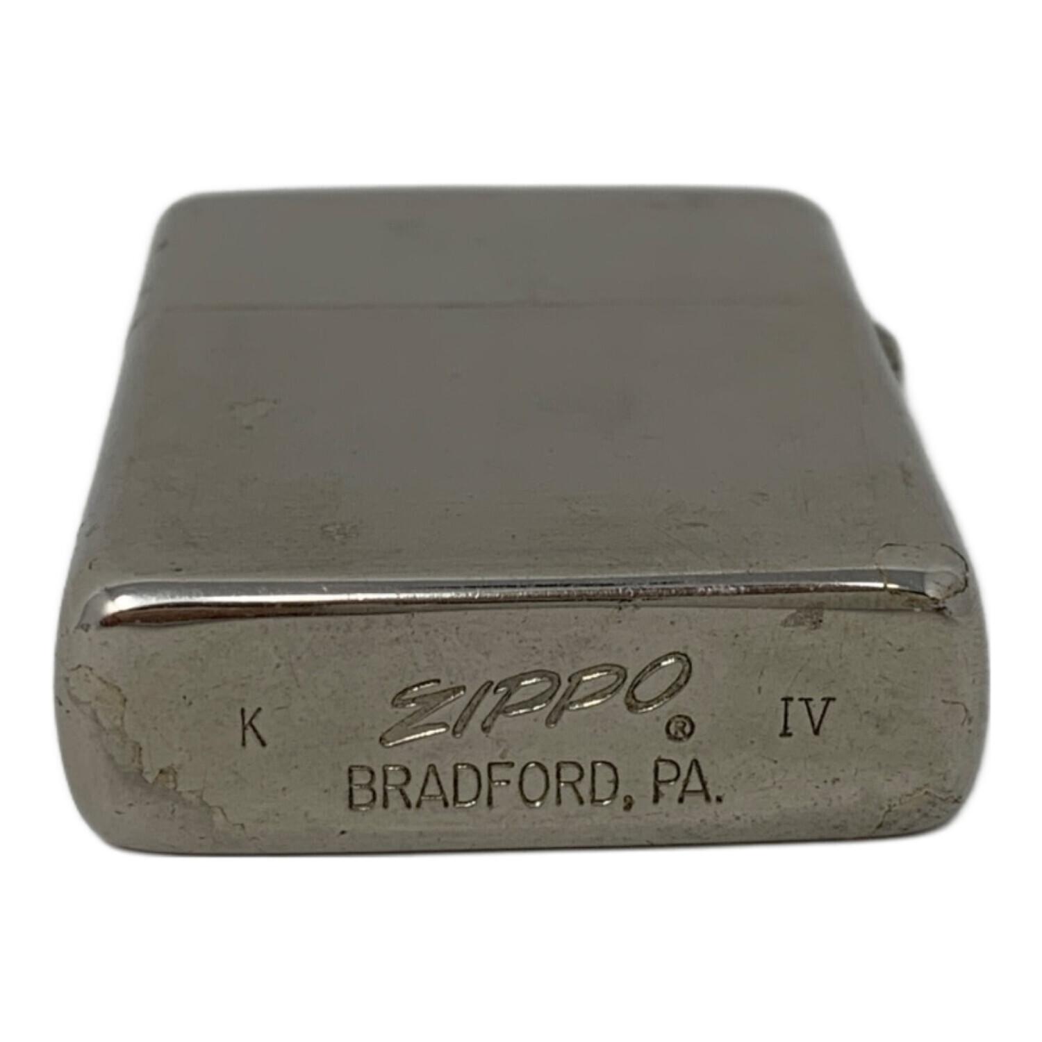 ZIPPO (ジッポ) オイルライター 1988年 イタリックロゴ｜トレファクONLINE