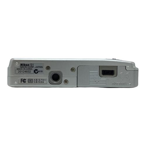 Nikon (ニコン) コンパクトデジタルカメラ COOLPIX S1