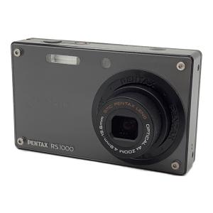 PENTAX (ペンタックス) Optio RS1000 コンパクトデジタルカメラ OPTIORS1000BK
