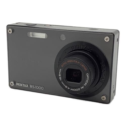 PENTAX (ペンタックス) Optio RS1000 コンパクトデジタルカメラ OPTIORS1000BK