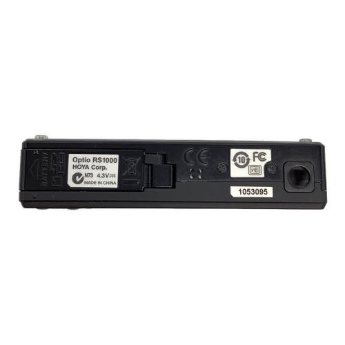 PENTAX (ペンタックス) Optio RS1000 コンパクトデジタルカメラ OPTIORS1000BK