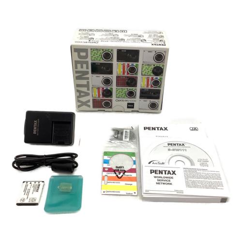 PENTAX (ペンタックス) Optio RS1000 コンパクトデジタルカメラ OPTIORS1000BK