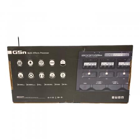 ZOOM (ズーム) マルチエフェクター G5n アダプター付｜トレファクONLINE