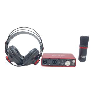 Focusrite (フォーカスライト) オーディオ周辺機器 Scarlett 2i2 studio